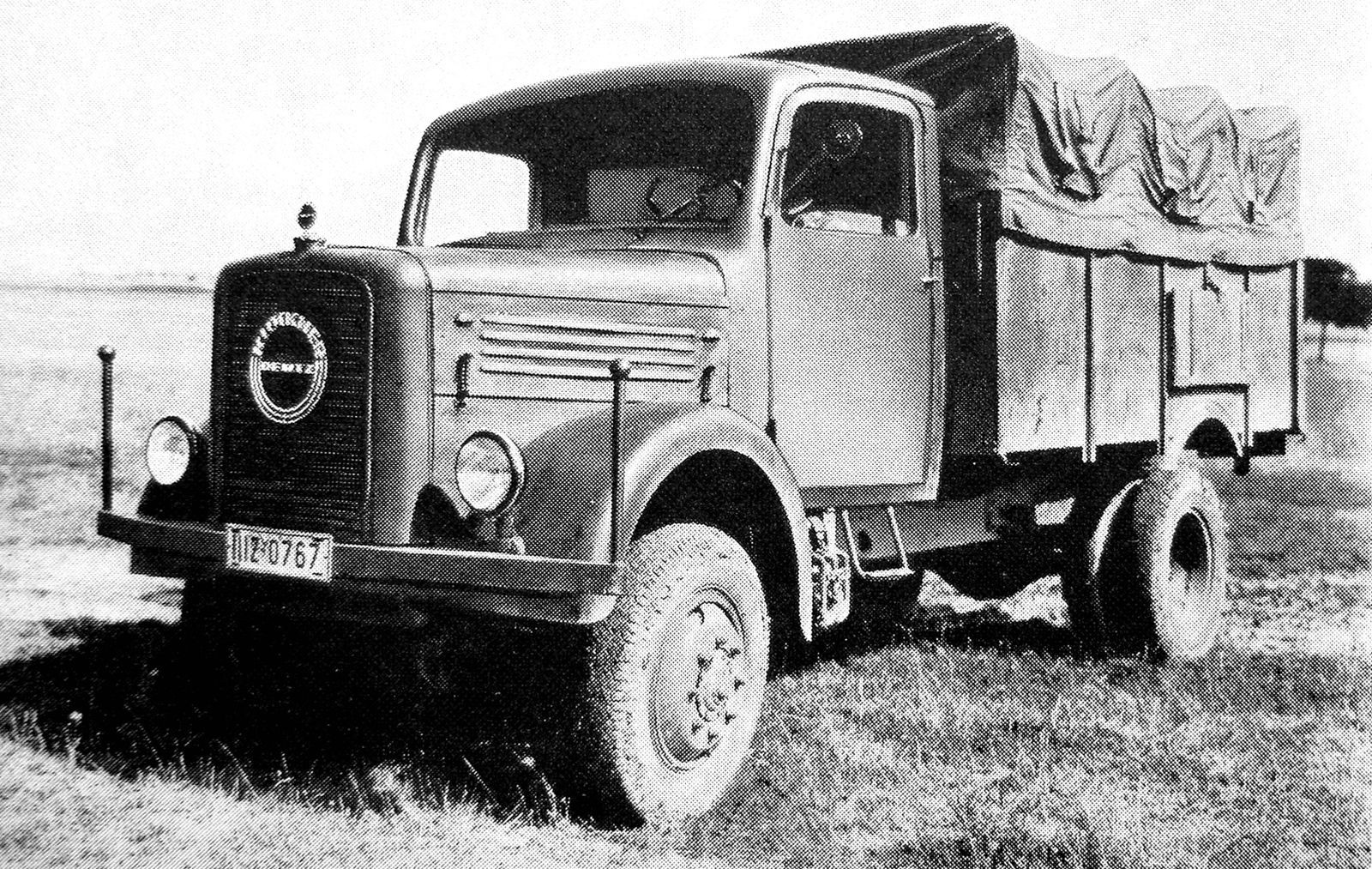 Полноприводный высокобортный грузовик Klöckner-Deutz-Magirus A3000. 1941-1943 гг.